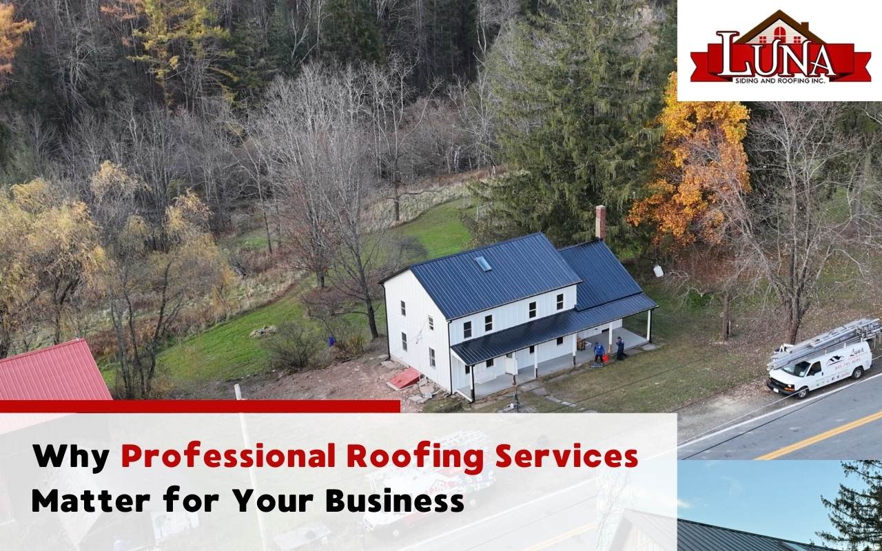 A team of professionals installing a commercial roof.