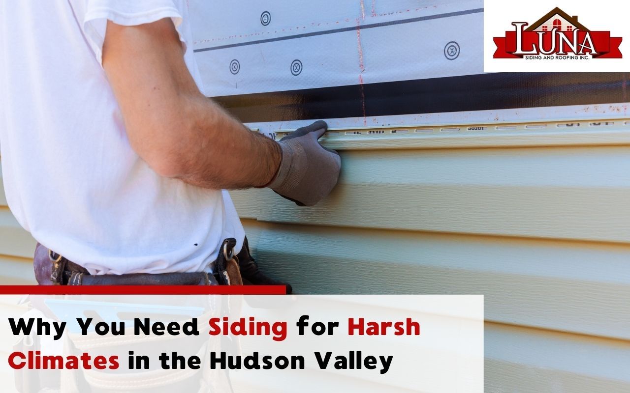 Crew installing weather-resistant siding in Newburgh, NY