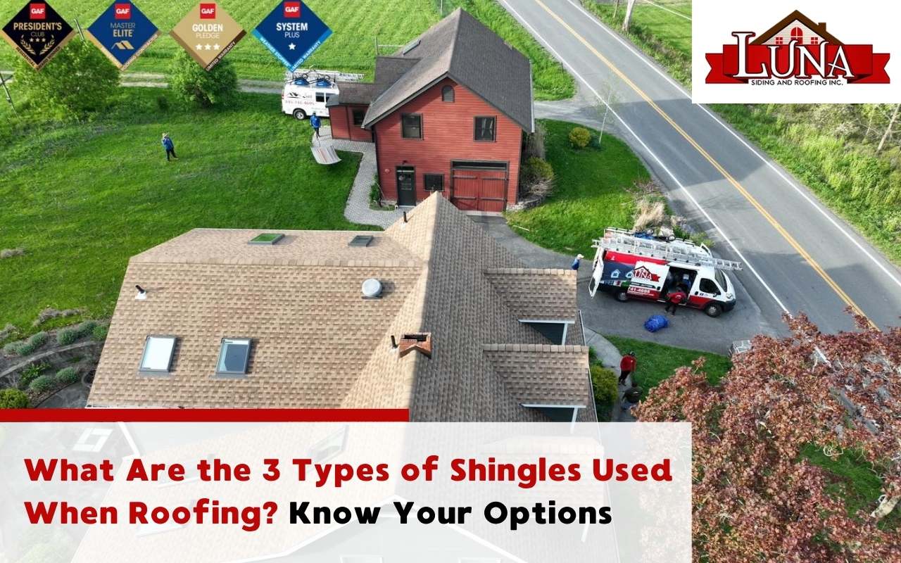 Luxury shingles installed on a high-end residential roof